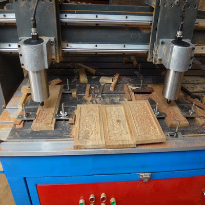 雙頭木工雕刻機 木工加工 家具制造雕刻裁板機